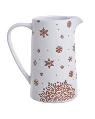 Dekorace porcelánový džbánek 19cmLx13cmWx20,5cmH