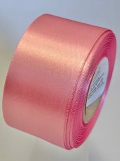 Atlasová jednobarevná stuha oboulícní 5cm/20m