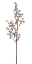 Vánoční dekorace - barvená větvička skimie dl. 64cm - zápich