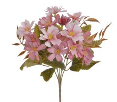 Kytice umělý clematis dl. 30cm