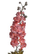 Umělá ostrožka starorůžová 80 cm