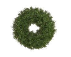 Věnec z umělého smrkového chvojí  Ø 34cm