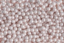 Dekorační kuličky na nalepování s perleťovým leskem Ø 1cm - 10g
