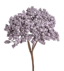 Svazek polystyrenových kuliček na větvičkách, kuličky Ø 0.8cm/dl. celkem 25cm - 4ks