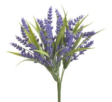 Kytice umělé levandule 30 cm – dekorace do vázy