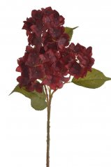 Umělá hortenzie 3 květy, Ø 12cm, dl. 65cm_BU1