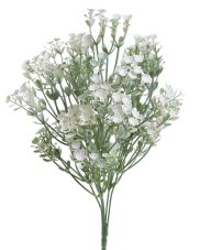 Umělá rostlina s květy, 35 cm, 6 větviček, barva 01