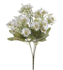 Kytice umělých margaretek, kvítek Ø 4 cm, dl 33 cm
