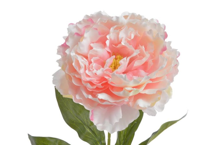 Umělá pivoňka na stonku, hlavička Ø15cm/dl.68cm