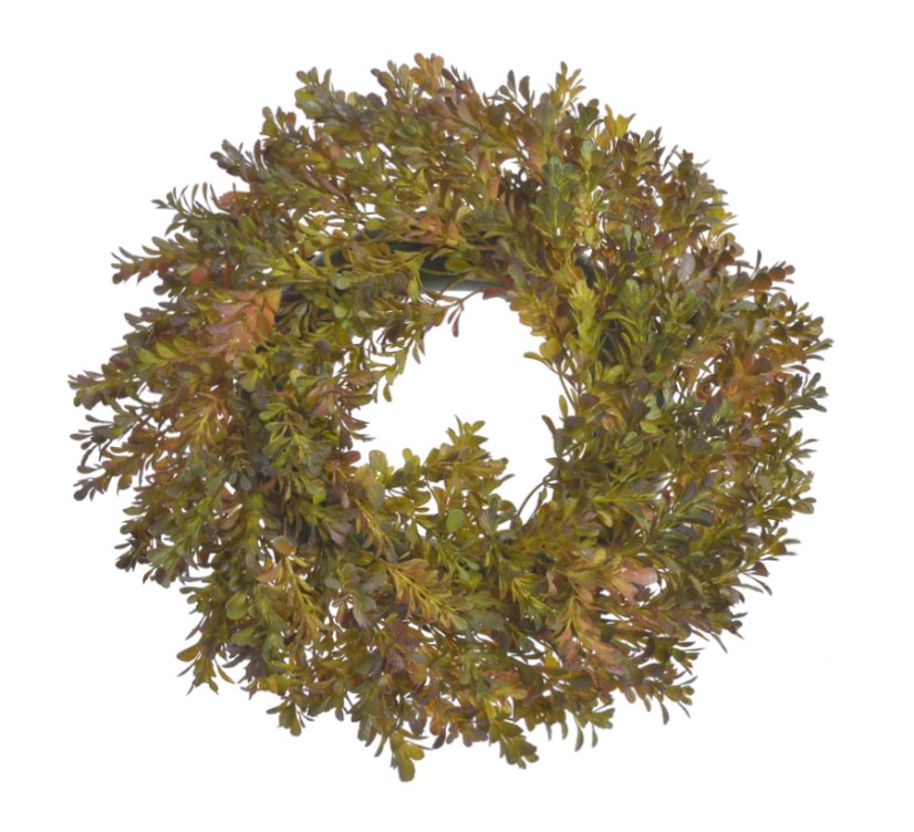 Dekorační věnec z umělého buksusu Ø 35cm