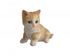 Dekorace figurka kočka 5,5cmLx5cmWx6cmH - 6ks