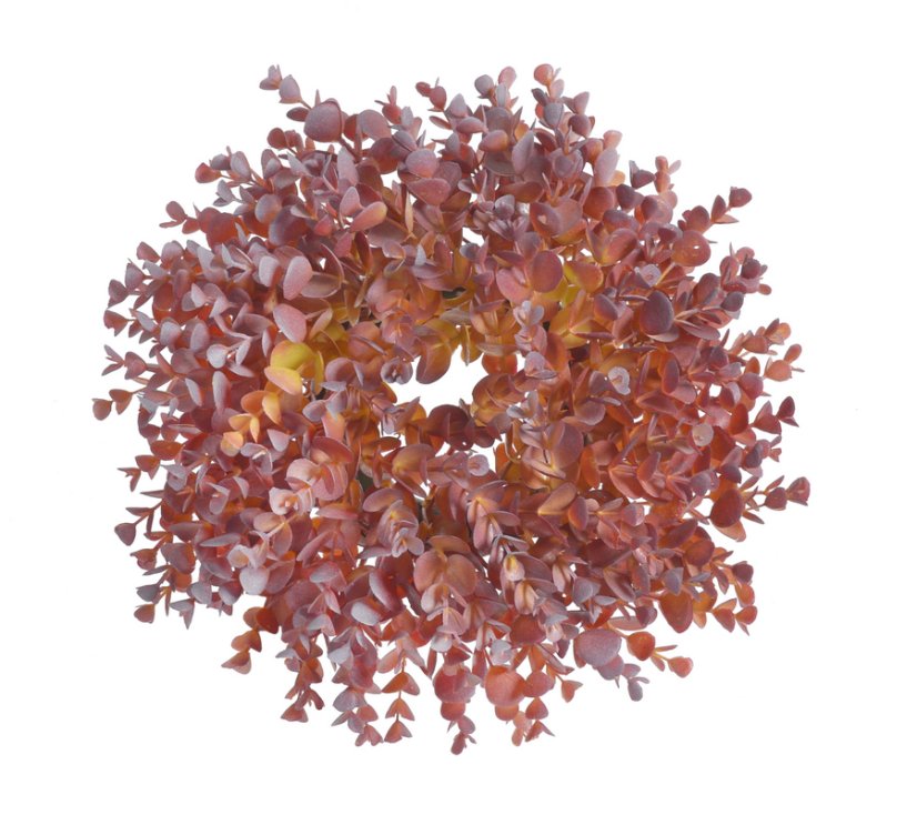 Věnec z větviček umělého eukalyptu Ø 32cm