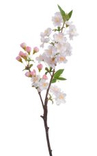Umělá kvetoucí větvička višně dl. 50cm
