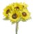 Svazek kvetoucích umělých slunečnic, květ Ø9cm/celkem dl.28 cm