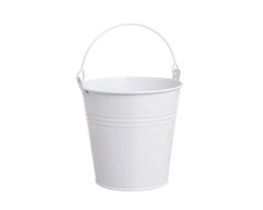 Plechový ozdobný obal na květináč 13cm∅ x 12,5cmH