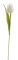 Plastový tulipán s drátkem ve stonku 5cm/dl.40cm - Pure White 105