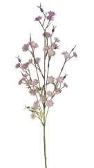 Umělá květina kvetoucí větvička  dl.66cm