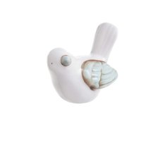 Keramický sedící ptáček 6/4/H6 cm
