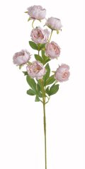 Trs umělých čínských pivoněk se sedmi květy, květ Ø 6 cm, dl 72 cm
