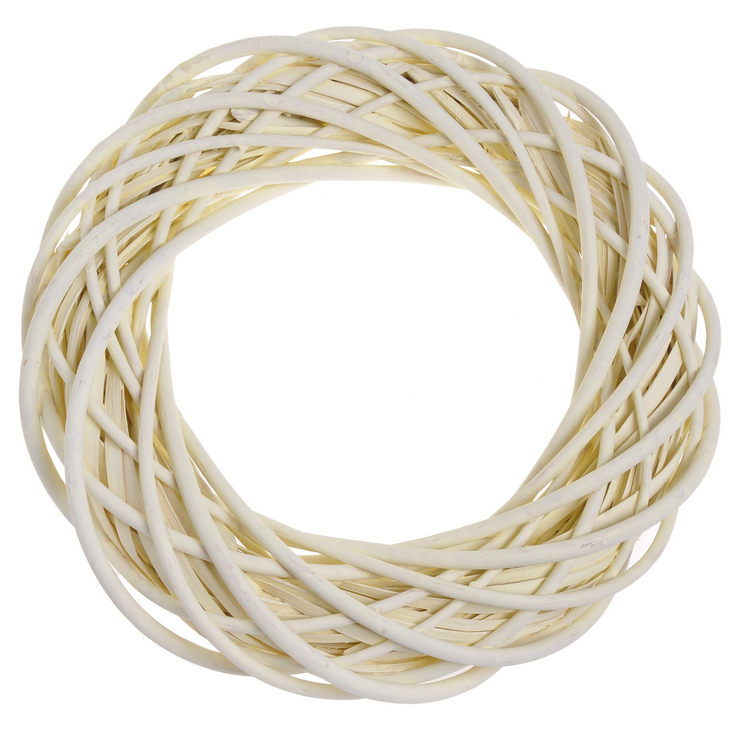 Věnec z barveného proutí Ø 35 cm _YL