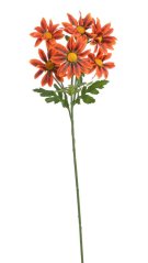 Umělá kvetoucí gazanie dl. 60cm