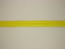 Plátnová stužka se vzorem a drátkem 1,5cm/25m