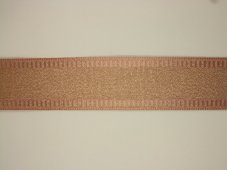 Jednobarevná plátnová stuha s metaloplastem 3,5cm/25m