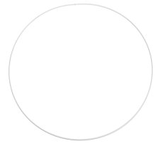 Drátěný kruh na aranžování ∅ 50 cm, tl. 0,5cm