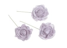 Hlava pěnové růže na drátku 5cm/13cm - 12ks