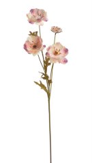 Umělý vlčí mák 3+1, květ Ø 8cm, dl. celkem 68 cm