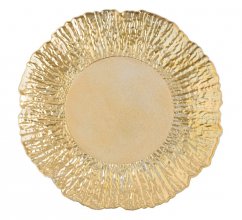 Dekorační plastový talíř se vzorem Ø 33 x H2cm