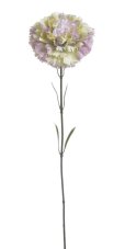 Umělý kvetoucí karafiát, květ Ø 9cm/dl.45cm