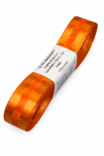 Kostková jednobarevná stuha s monofilem 15mm/10m