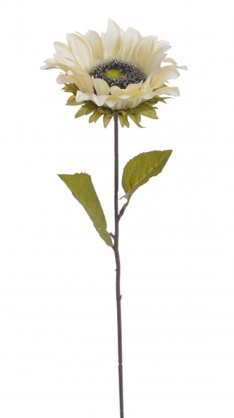 Umělá kvetoucí slunečnice, květ Ø 8cm, dl. celkem 44cm