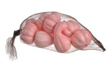 Dekorační mini dýně růžové – sada 9 ks