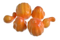 Podzimní dekorace umělé dýně  5cm - 6ks