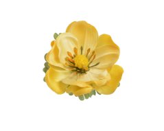 Hlavička umělé anemone - sasanky, hlavička Ø 6cm - 12ks