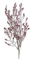 Umělá větvička posypaná  polystyrenovými kuličkami dl. 53cm