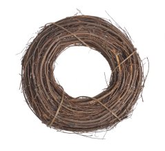 Věnec pletený z naturálního proutí Ø 30cm