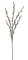 Větvička umělých kočiček pussy willow dl.64cm