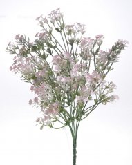 Umělá rostlina s květy, 35 cm, 6 větviček, barva 06