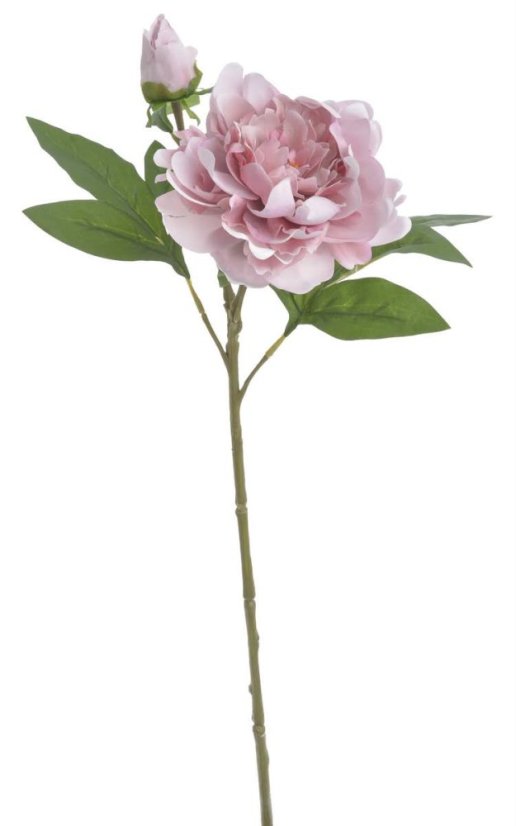 Umělá pivoňka z pěny hlavička Ø 13cm, dl.60cm