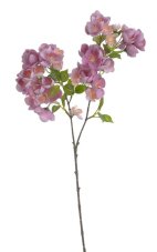 Umělá kvetoucí větvička jabloně s listy dl. 61cm