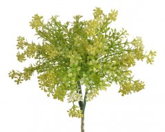 Svazek umělých kvetoucích bylinek, 23 cm, 6 větviček, barva 301