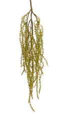 Umělá převislá větvička 70 cm – zelenohnědá