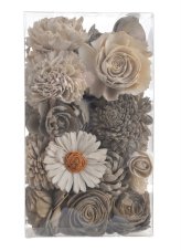 Dekorační květy Shola Flower Box – sušené dekorativní květy mix