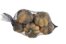 Dekorační dýně z polystyrenu 6 ks, Ø 7cm - různé barvy