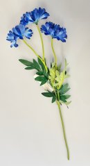 Umělá kvetoucí chrpa, květ Ø 6cm, dl. 49cm