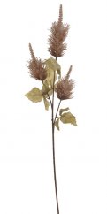 Umělý kvetoucí amaranthus 3 květy H 93cm