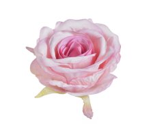 Umělá velká hlavička  růže Ø 7cm - 6 ks